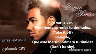 Propuesta indecente Romeo santos video original con letra [upl. by Townshend]