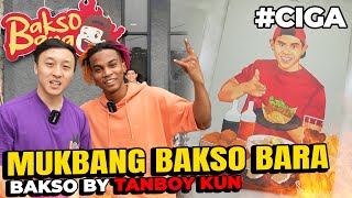 MUKBANG BAKSO BARA TANBOY KUN FEAT LJ BAKSONYA KOK GILA GINI [upl. by Redfield]