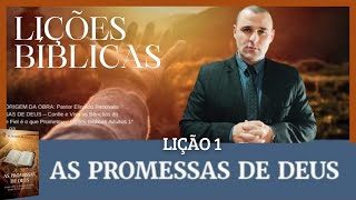 LIÇÃO 1 AS PROMESSAS DE DEUS  EBD 4 Trimestre 2024 [upl. by Akoek]