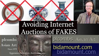 Avoiding FAKE Chinese and Asian Art on Liveauctioneers Invaluable and Bidsquare 中国艺术赝品 [upl. by Breger]