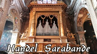 HANDEL  SARABANDE  ORGAN [upl. by Earleen830]