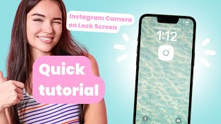 ⭐️ How to Add Instagram Camera to Your Lock Screen Quick Tutorial [upl. by Middle]