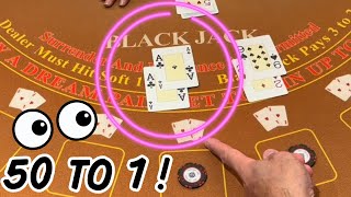 50 to 1  blackjack [upl. by Meares]