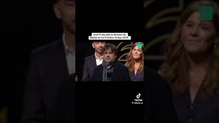 Jordi Evole pide la dimision de Mazon en los premios Ondas 2024 [upl. by Erb879]