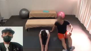 Stretching and Massage Treatment For Back Pain Spine Part 1 xNzoOnqyE0 001138 002 [upl. by Obla]