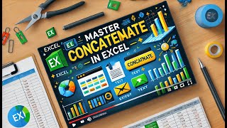 concatenateconcatenate in excelconcatenate function excelconcatenate formula in excel [upl. by Eamanna]