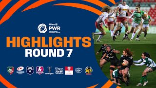 Round 7 Highlights  Allianz Premiership Womens Rugby 2324 [upl. by Annay339]