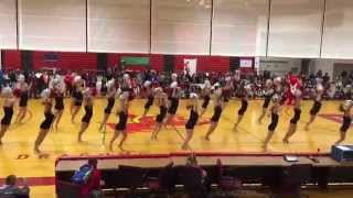 Oneonta State Kickline at Midnight Madness [upl. by Sinaj708]