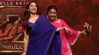 Rashmika Mandanna Dance With Suma For Sooseki Song  Pushpa 2 Pre Release Event  Hyderabad [upl. by Shuping]