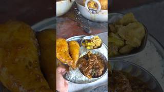 Lar Chusta Thali in ₹800 Patna Bihar streetfoodindia muttonchawal muttoncurry [upl. by Ardnaek799]