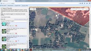 Landsat Satellite image download process from USGS [upl. by Afatsuom]