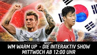 ReLIVE 🔴  Schicksalsspiel  Schaffen wir den Einzug ins Achtelfinale  warm up  WM 2018  SPORT1 [upl. by Notyard770]