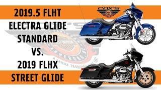 20195 FLHT Electra Glide Standard vs FLHX Street Glide HarleyDavidson North Carolina [upl. by Treiber]