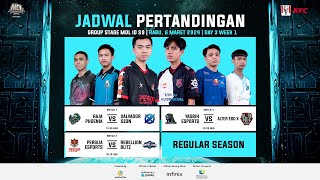 🔴LIVE  MDL ID S9  Regular Season  Hari 3 Minggu 1 [upl. by Alleber]