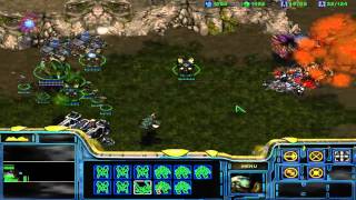 StarCraft Brood War Campaign Enslavers  Episode I 3B The Final Blow Protoss Option [upl. by Allesor]