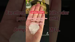 1 Ingredient NATURAL Deodorant Kills bacteria  NO Body smell  NON Toxic  DIY Home remedies diy [upl. by Notsyrb]