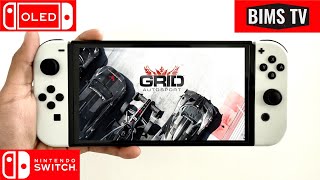 GRID Autosport  Nintendo Switch OLED Gameplay [upl. by Nylsirk]