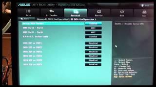 ASUS SABERTOOTH 990FX BIOS review [upl. by Lotz]