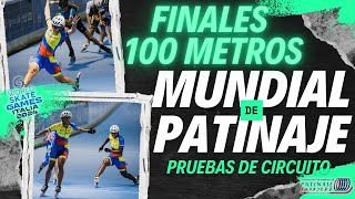 🔴 EN VIVO FINALES 100 METROS DE CIRCUITO  MUNDIAL DE PATINAJE ITALIA 2024 [upl. by Sofer613]