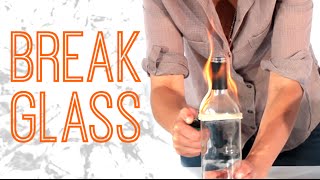 4 Badass Tricks To Break Glass [upl. by Odnalor]