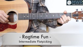 Learn to Play a Ragtime Rhythm and Solo  Guitar Lesson [upl. by Soluk555]