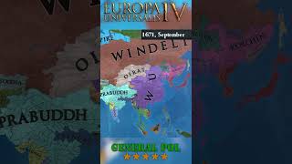 EU4 Aevum Lupi Bicipitis  Asia eu4 eu4timelapse eu4mods history [upl. by Annovoj]