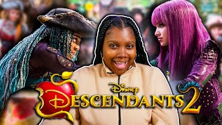 First time watching DESCENDANTS 2 amp the songs are way better than the 1st movie [upl. by Arondell409]