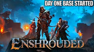 Day 1 SUPER HYPED for this new SURVIVAL GAME  Enshrouded Gameplay  Part 1 [upl. by Muriah118]