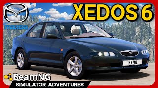 BeamNG Mazda Xedos 6 Mod  The Forgotten Mazda [upl. by Ute]