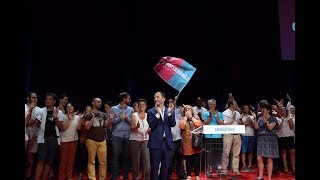 Discours de Benoît Hamon à la convention de Générations Genoble 1er juillet 2018 [upl. by Garrott]