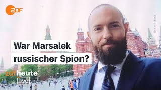 Doppelleben in Russland War WirecardManager Marsalek russischer Spion I ZDFheute live [upl. by Ankney]