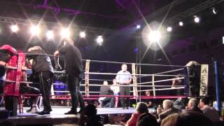 Gala de boxe de JeanMarc Mormeck à AulnaysousBois  Julien MarieSainte contre David Tlashadze [upl. by Bartko773]