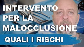 Malocclusione terza classe seconda classe  I rischi di un intervento maxillo facciale [upl. by March]