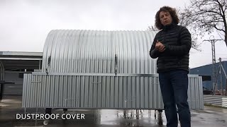 CAPOTEX  Dustproof Cover Demo [upl. by Goeger]