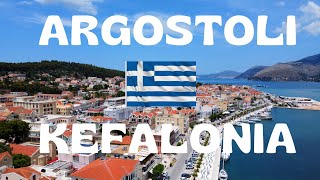 Argostoli Kefalonia ⛱ GREECE🇬🇷 Drone Video [upl. by Enair181]