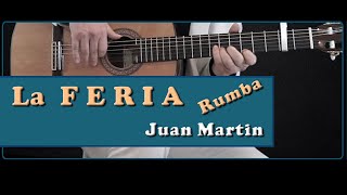 La Feria Rumba Flamenca by Juan Martin Guitar Cover [upl. by Smailliw]