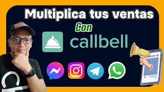 Crea un Bot CRM IA todo esto en Callbell para WhatsApp y redes sociales [upl. by Kloman985]