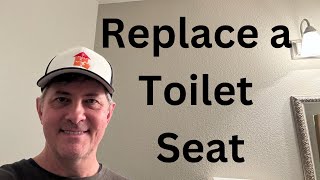 How To Remove and Install a Toilet Seat [upl. by Kroo]