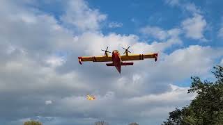 Canadair lac du Salagou 09092024 [upl. by Teak]