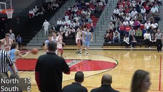 Sheboygan North at Sheboygan South Varsity Boys Basketball Jan 29 2022 [upl. by Tann]