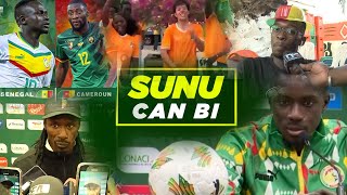 «SUNU CAN Bi»  Les Camerounais promettent la guerre aux Lions de la Teranga Gana Gueye et Cissé [upl. by Blanchette]