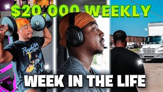 Week In The Life Running A Box Truck Business Making 20K Weekly [upl. by Juetta]