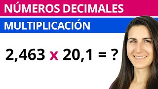 MULTIPLICACIÓN de Números DECIMALES 🔢 [upl. by Sivar238]