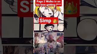 SIMP KING this is the most SIMP MAIN CHARACTER TO EVER EXIST manga anime reaction shorts review [upl. by Ottinger80]