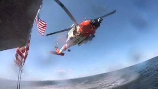 Coast Guard Helo Ops Training [upl. by Nader]