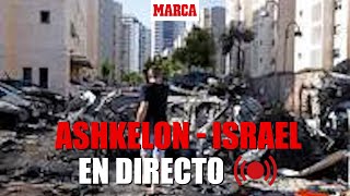 DIRECTO I Israel declara el estado de guerra I Skyline Ashkelon tras la incursión de Hamás en Israel [upl. by Annairdua]