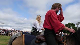 THE DEVILS HORSEMEN AT THE 2018 BUCKHAM FAIR [upl. by Annaynek]