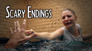 THE WATER RISES Horror Short Starring Kaitlin Doubleday  Scary Endings 23 [upl. by Ayinat]