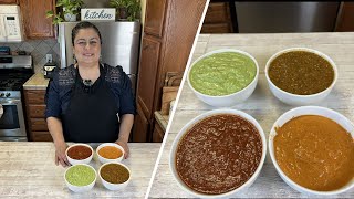 4 SALSAS TAQUERAS [upl. by Chemar]