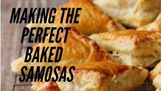 How To Make Baked Samosa Using Puff Pastry Sheets  Baked Samosa Recipe at home [upl. by Hilda]